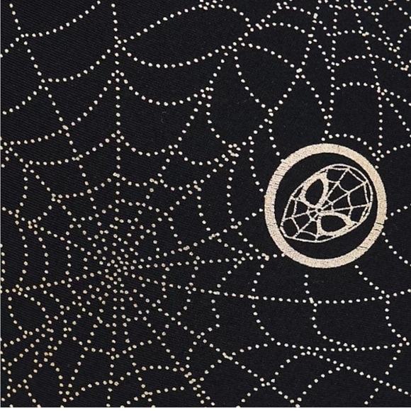 Torrid x Marvel Spider-Man Gold Crop Legging Acitvewear 0 12 14 - Picture 4 of 4